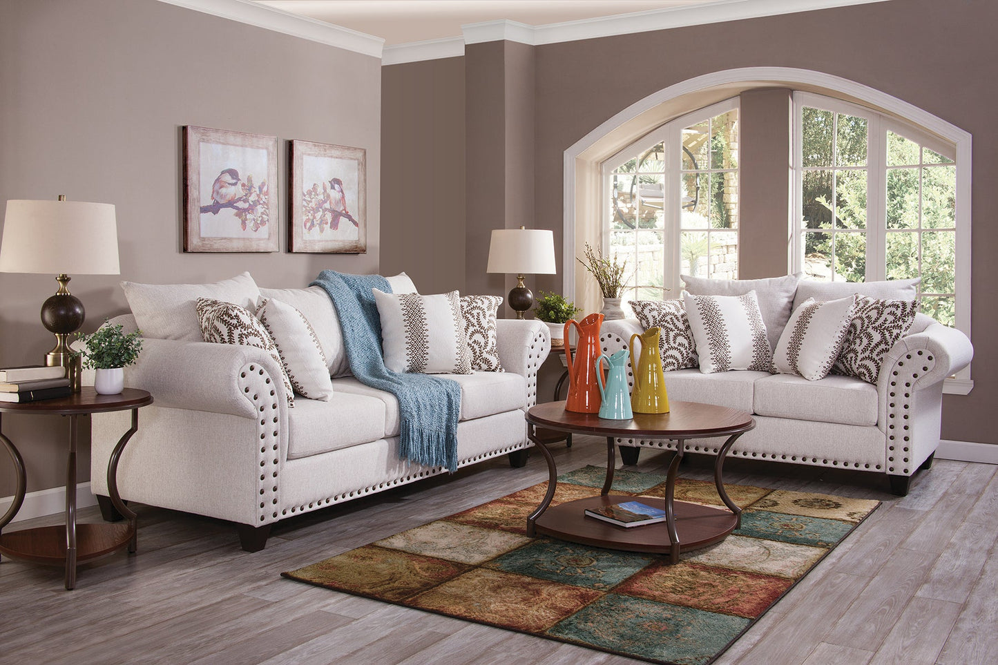 S169V3 Loveseat - Ivory