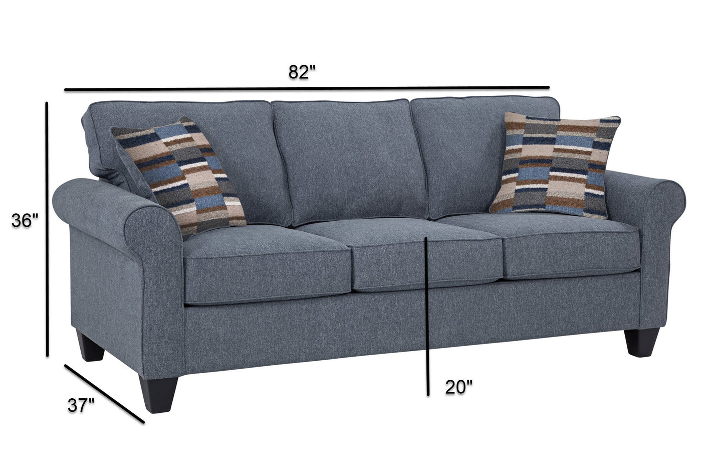 A330V22 Sofa - Blue