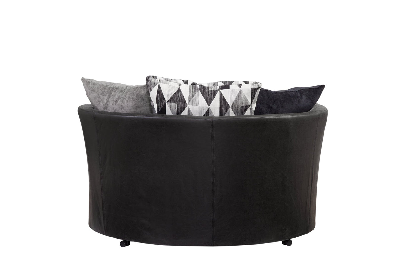 A317V19 Barrel Chair - Black