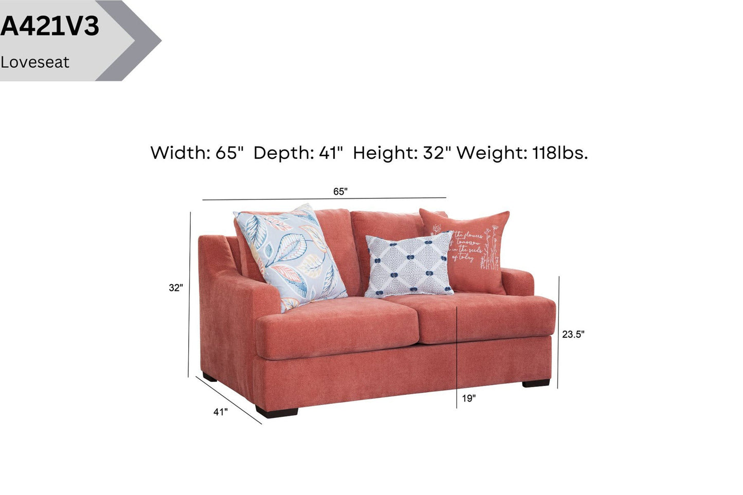 A421V3 Loveseat