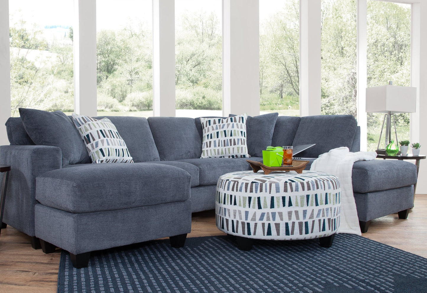 A414V2 Round Ottoman
