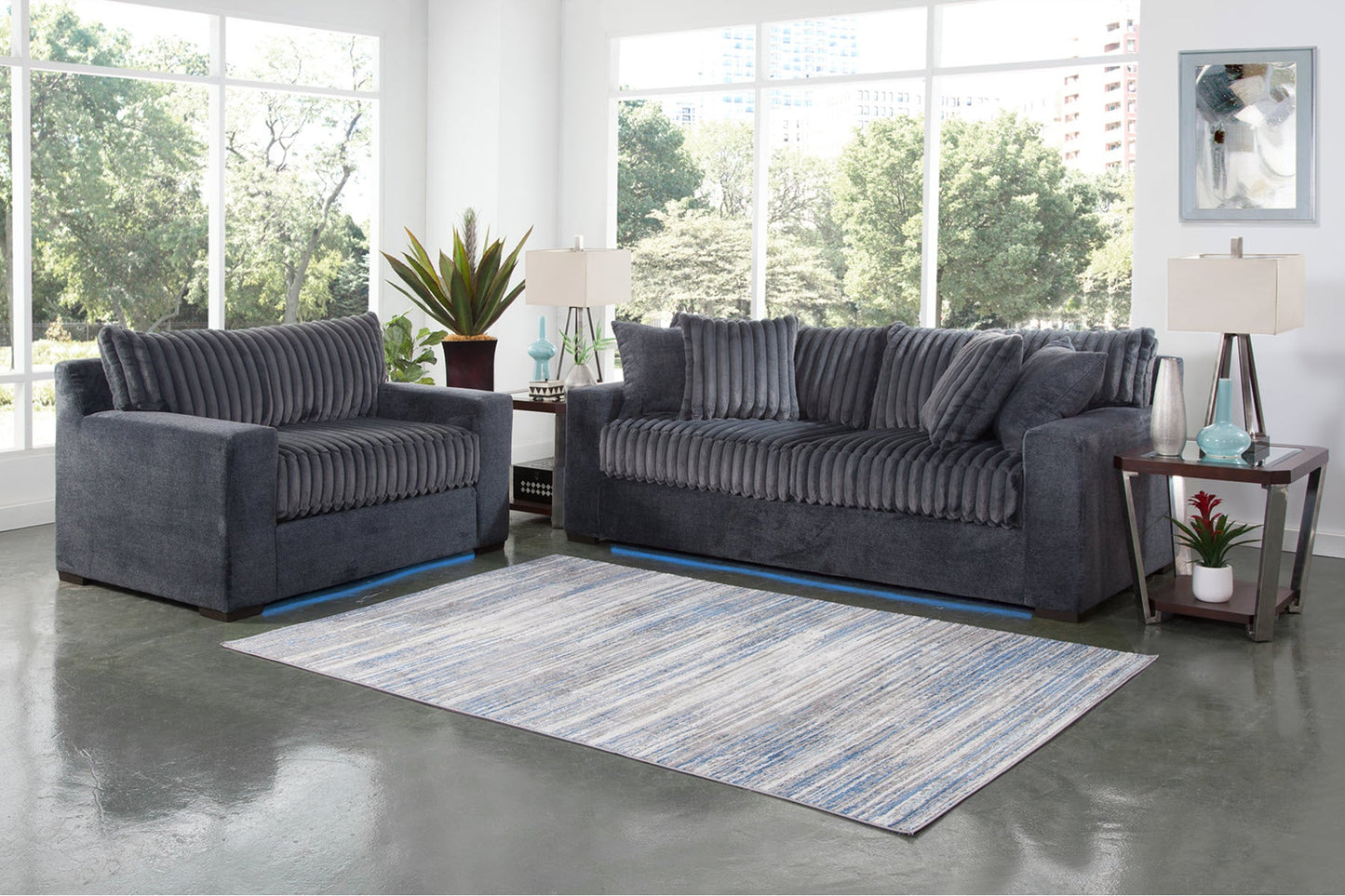 A364V6 Sofa with LED