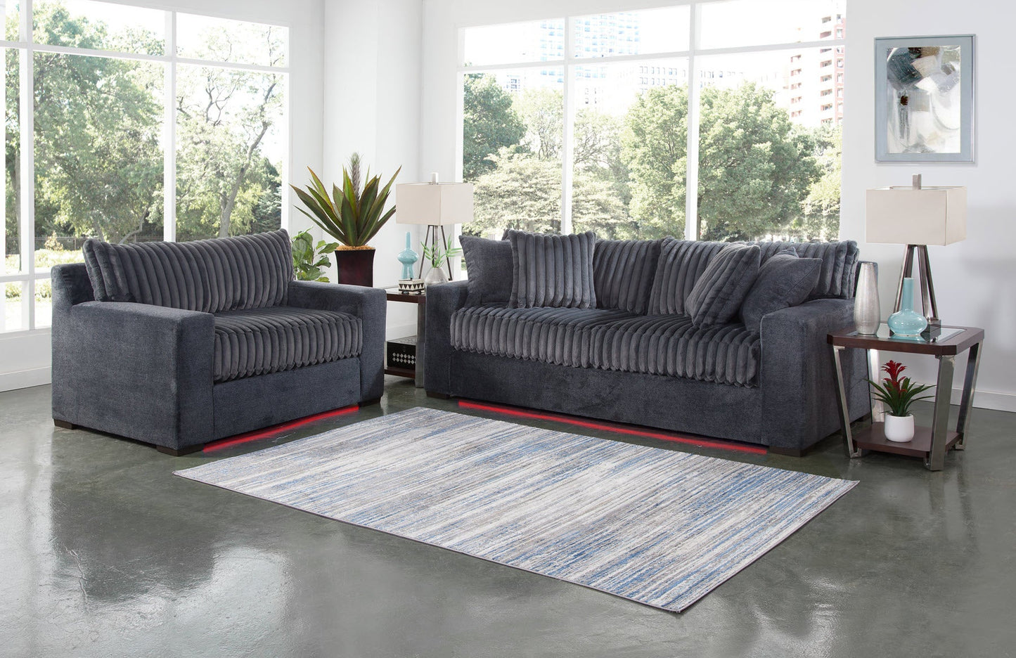 A364V6 Sofa with LED
