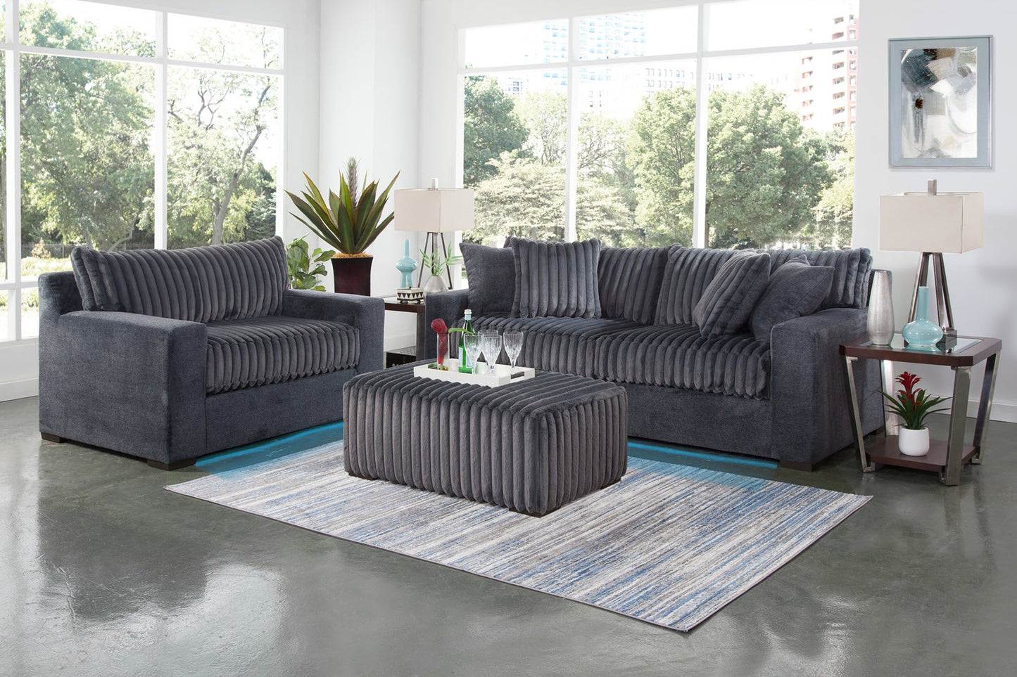 A364V6 Sofa with LED
