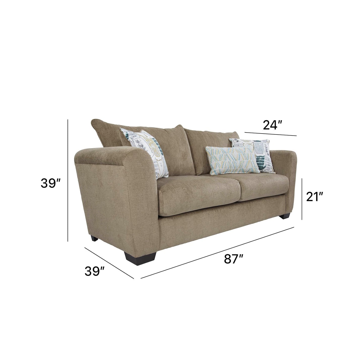 A89V2 Sofa - Green