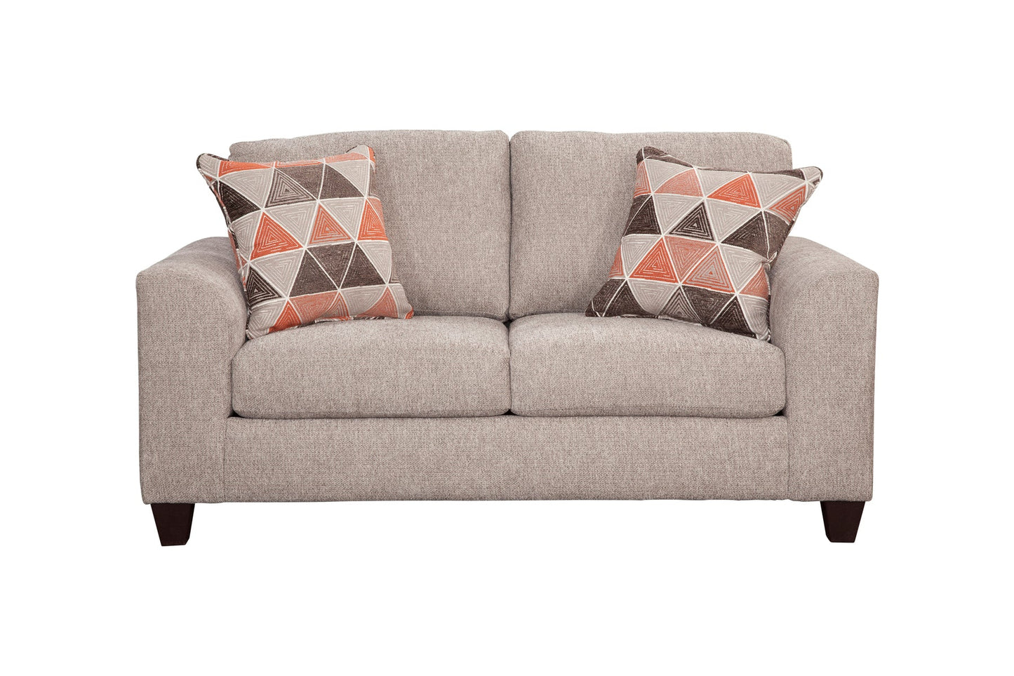 S347V1 Loveseat - Salt and pepper