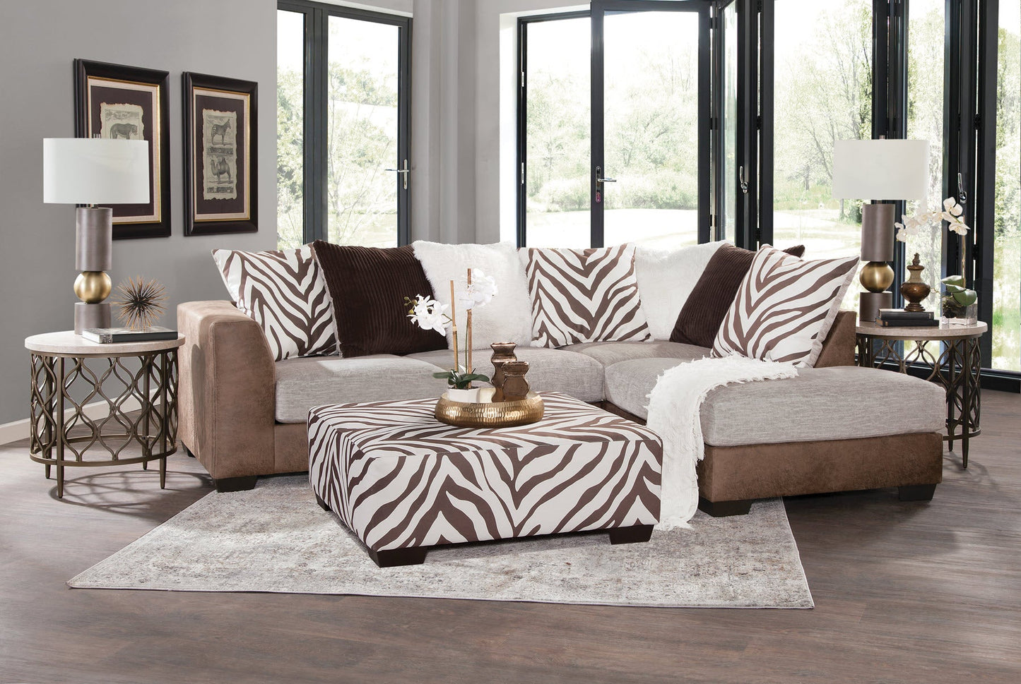 A413V2 Accent Ottoman