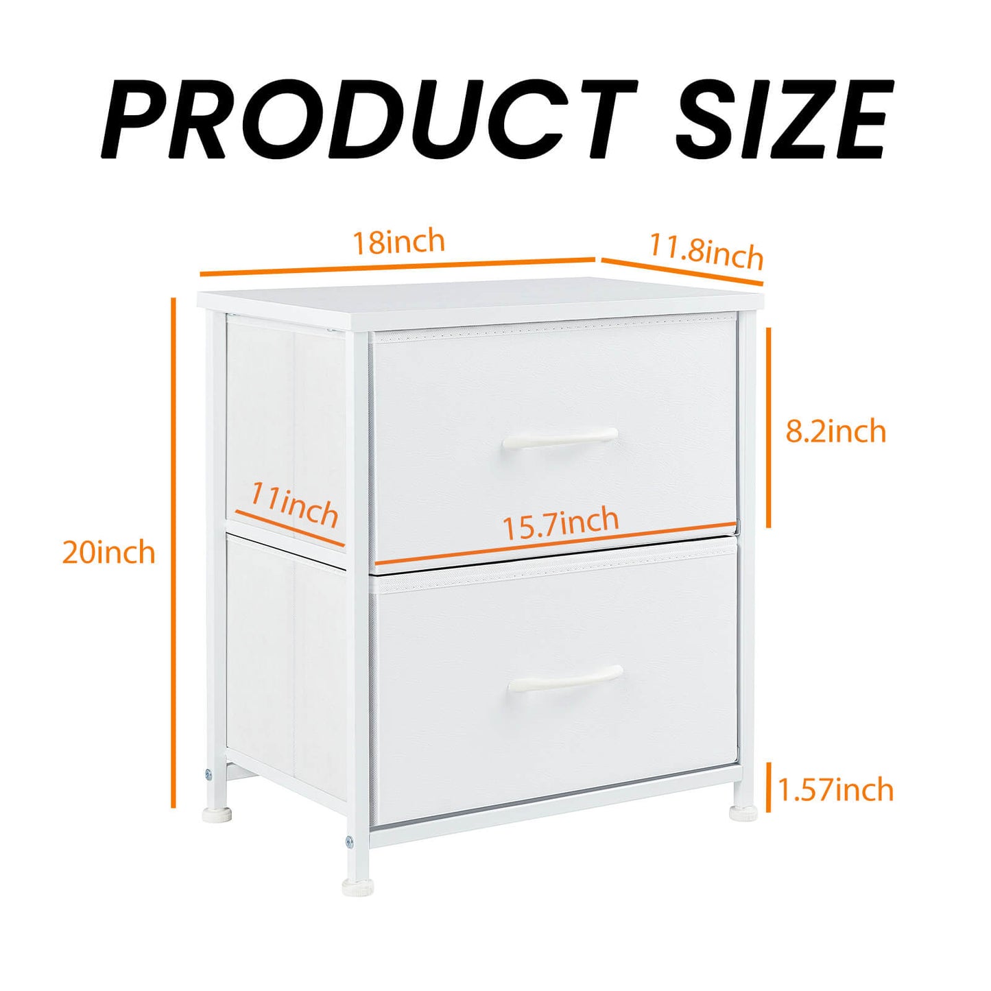 Drawers Dresser Chest of Drawers,Metal Frame and Wood Top