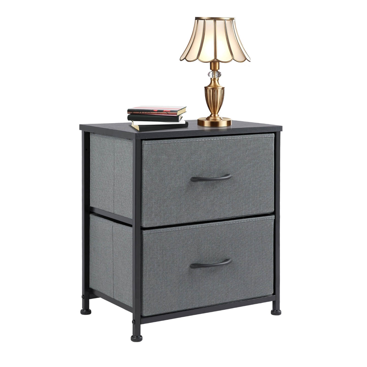 Drawers Dresser Chest of Drawers,Metal Frame and Wood Top