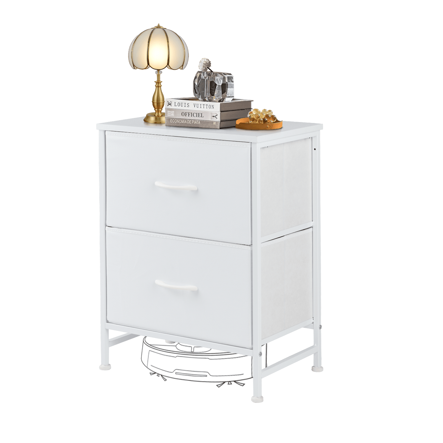 Drawers Dresser Chest of Drawers,Metal Frame and Wood Top