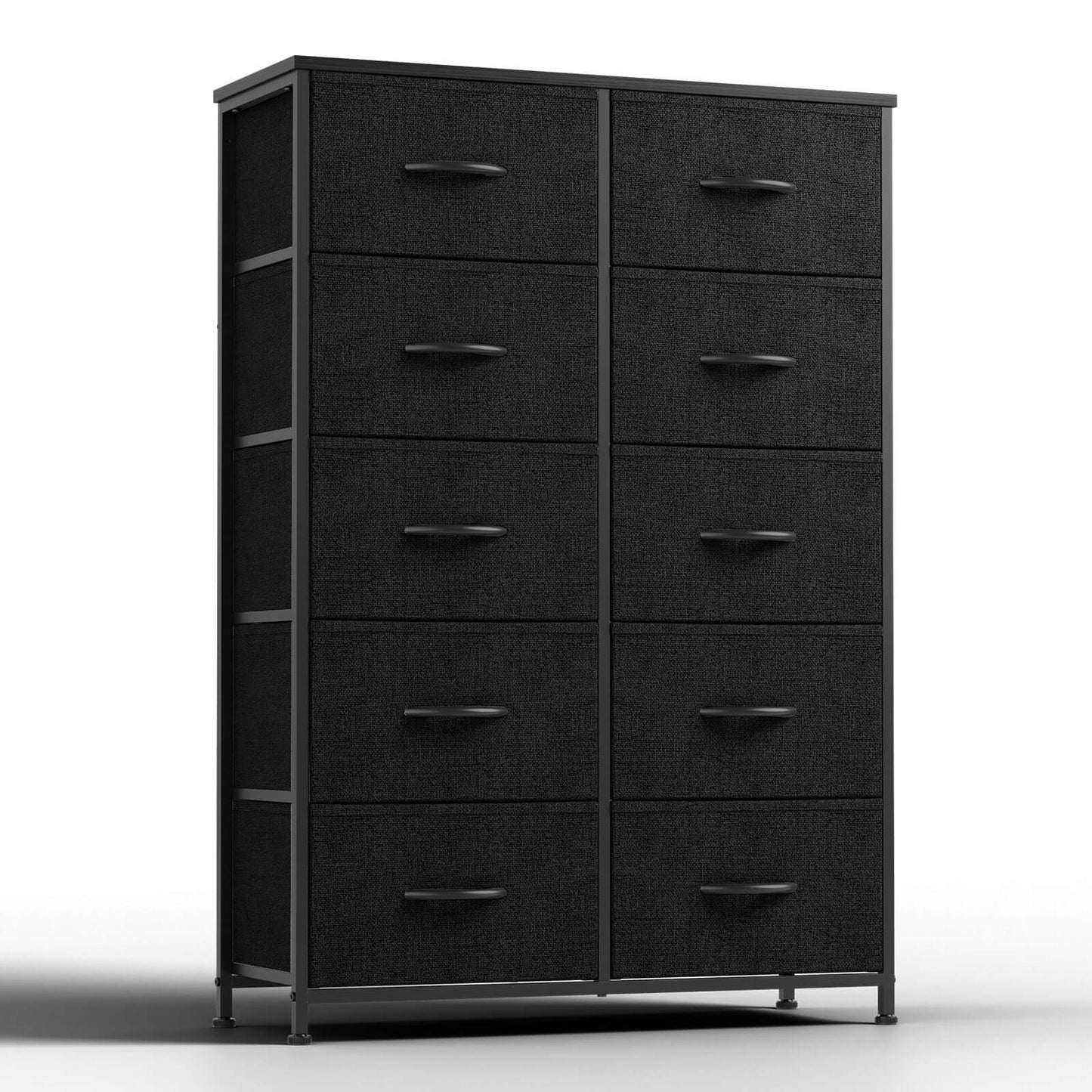 Dressers for Bedroom with 10 Drawers Storage Tower Tall Dresser Fabric Dressers