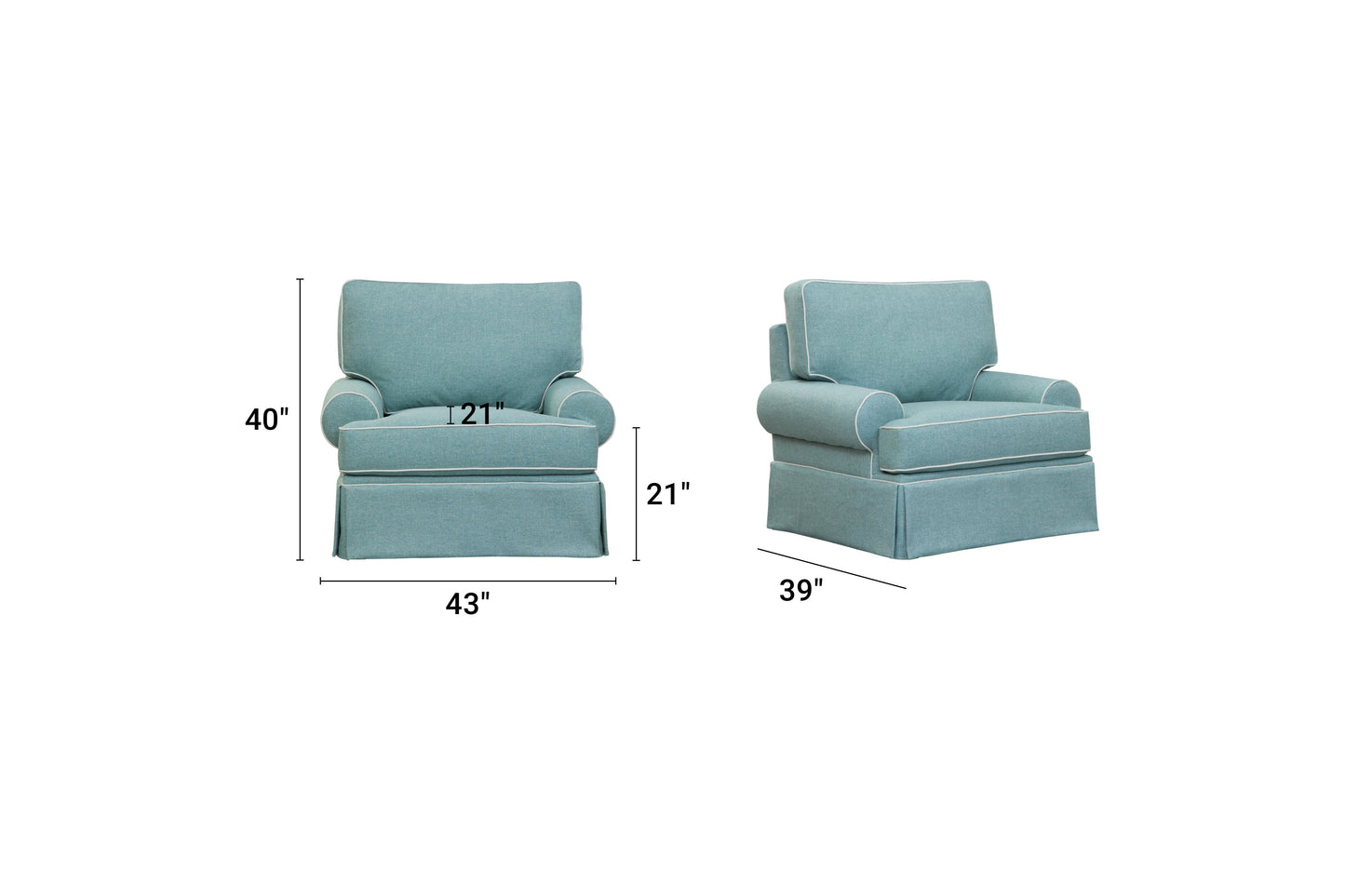 S275A Chair - Aqua