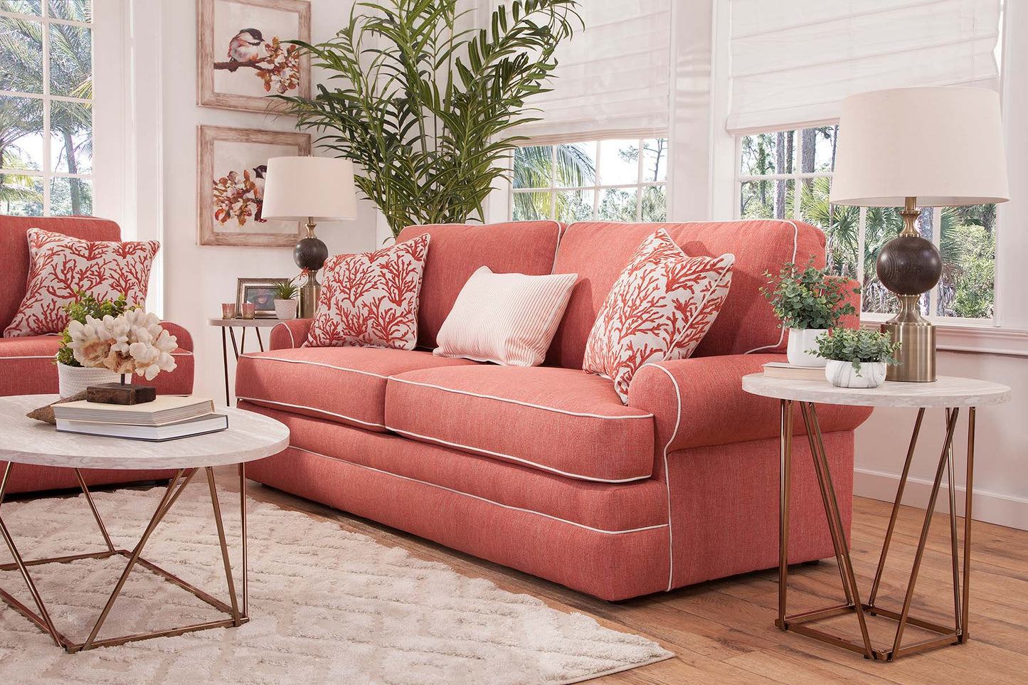 S260C Sleeper Sofa and Ottoman Set