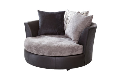 A317 Barrel Chair - Black