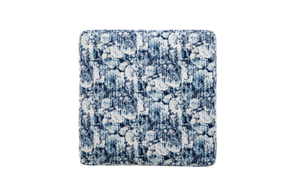 AO4V1 Cocktail Accent Ottoman - Blue