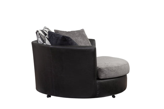 A317V19 Barrel Chair - Black
