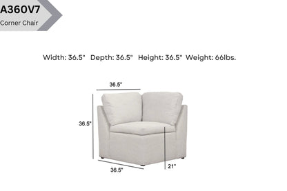 A360V7 Corner Chair