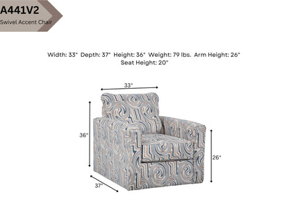 AC23V2 Swivel Accent Chair