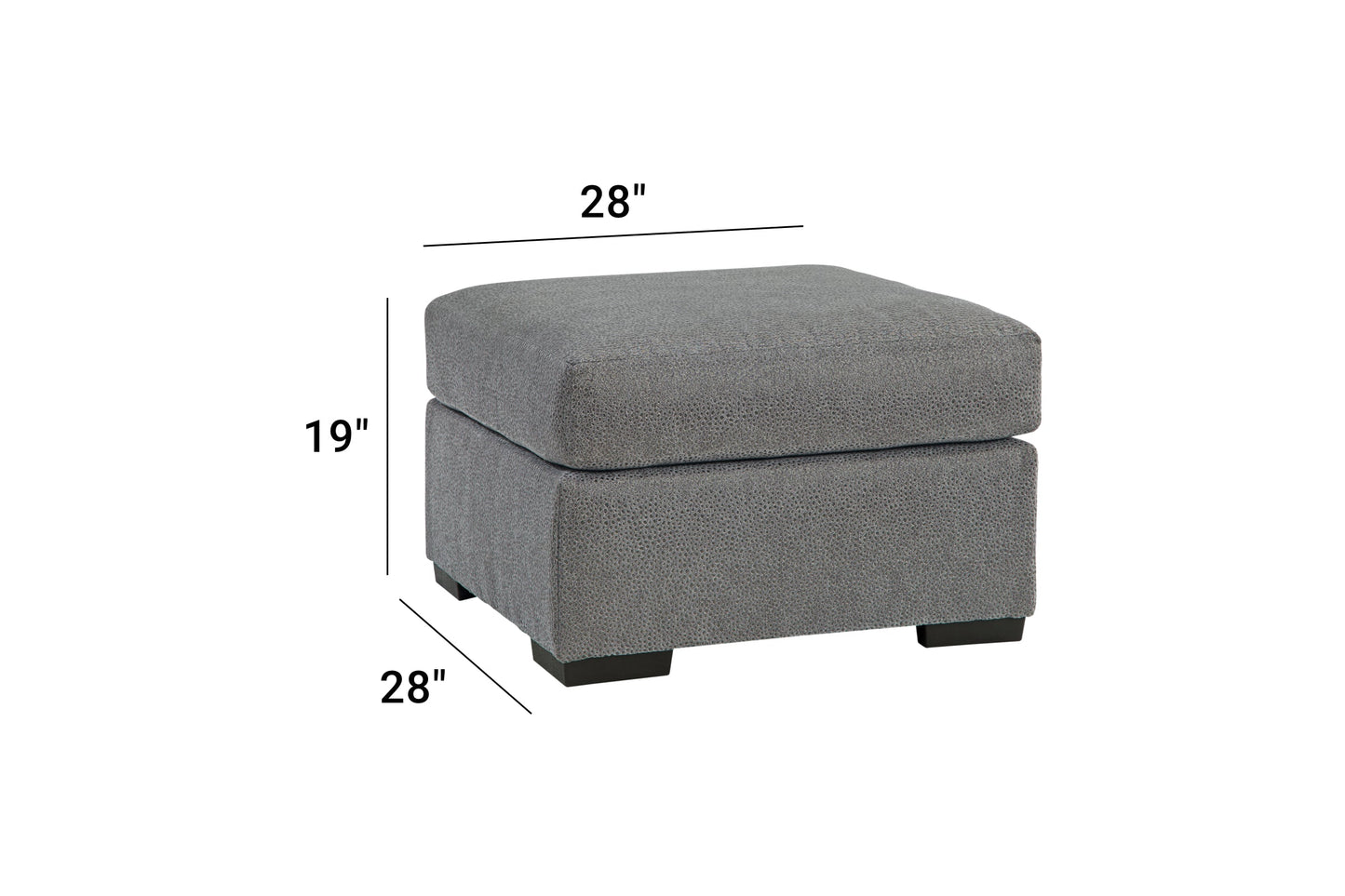 A375V6 Ottoman - Grey