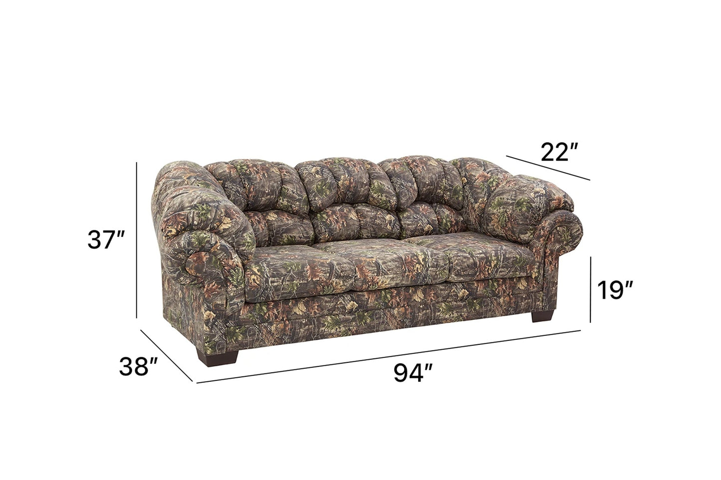 A86V1 Camo Sofa and Loveseat Set
