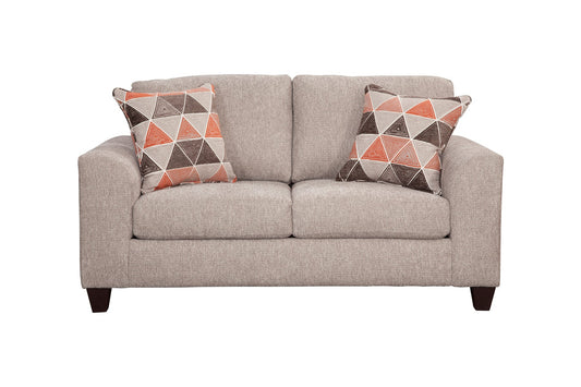 S347V1 Loveseat - Salt and pepper