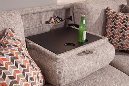S347V1 Sofa - Salt and pepper