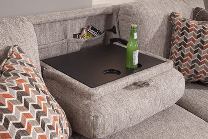 S347V1 Sofa Sleeper - Salt and pepper