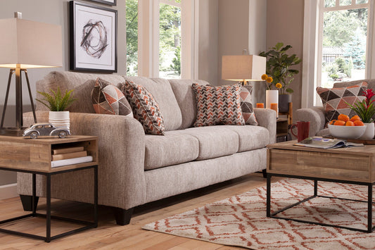 S347V1 Sofa Sleeper - Salt and pepper