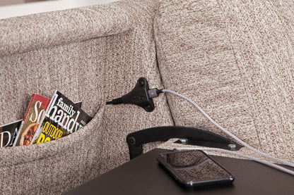 S347V1 Sofa - Salt and pepper