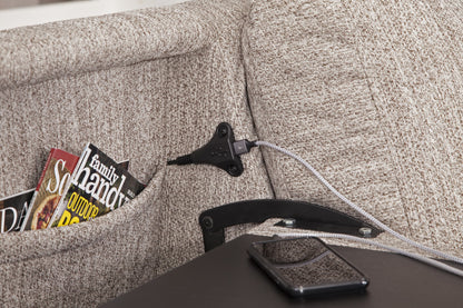 S347V1 Sofa Sleeper - Salt and pepper