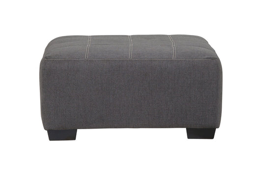 A101V5 Cocktail Ottoman- Charcoal Grey