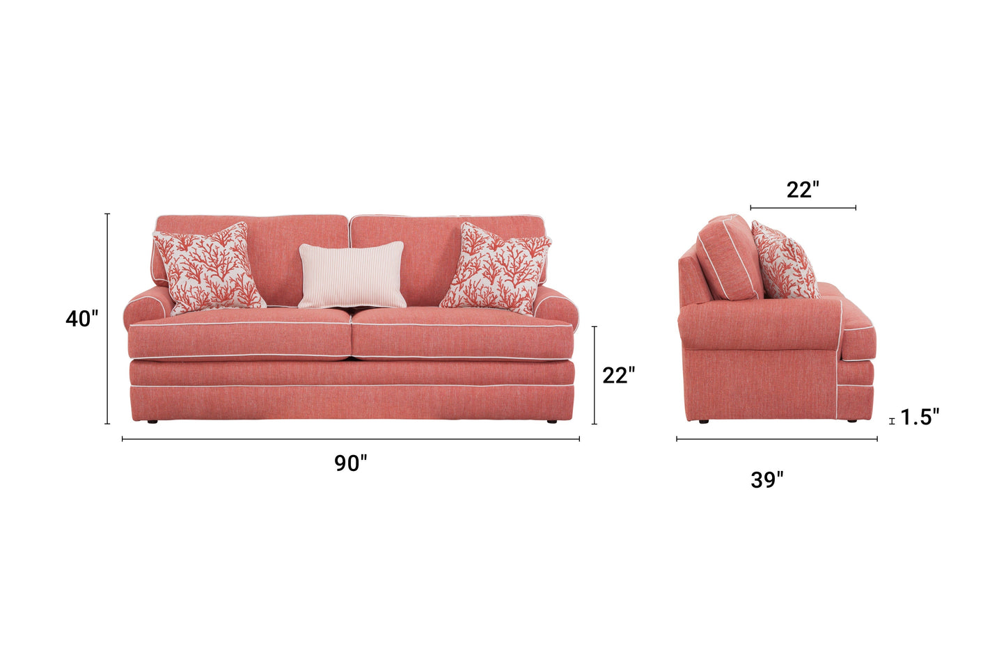 S260C Sleeper Sofa and Ottoman Set