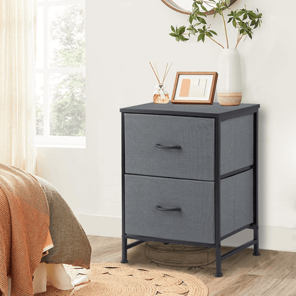 Drawers Dresser Chest of Drawers,Metal Frame and Wood Top