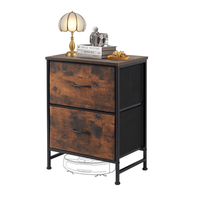 Drawers Dresser Chest of Drawers,Metal Frame and Wood Top