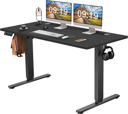Electric Height Adjustable Standing Desk,Sit to Stand Ergonomic Computer Desk