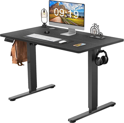 Electric Height Adjustable Standing Desk,Sit to Stand Ergonomic Computer Desk
