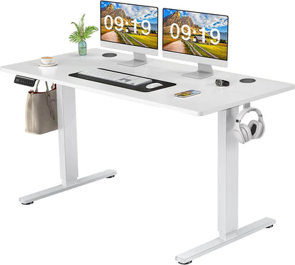 Electric Height Adjustable Standing Desk,Sit to Stand Ergonomic Computer Desk