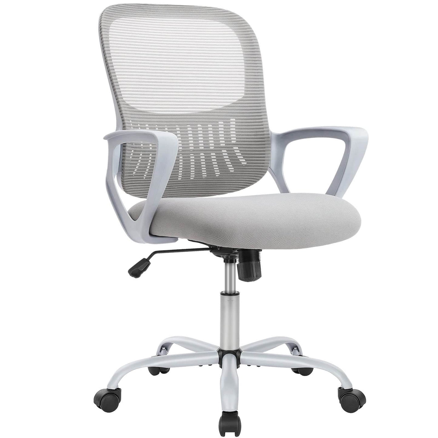 Mid-Back Task Chair with Lumbar Support,Ergonomic Home Office Desk Chairs