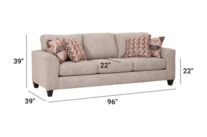S347V1 Sofa Sleeper - Salt and pepper