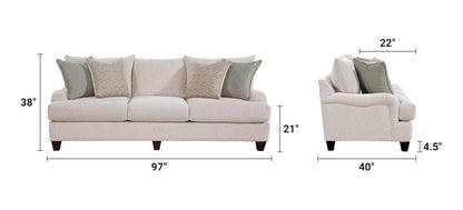 S231V3 Sofa and Loveseat Set